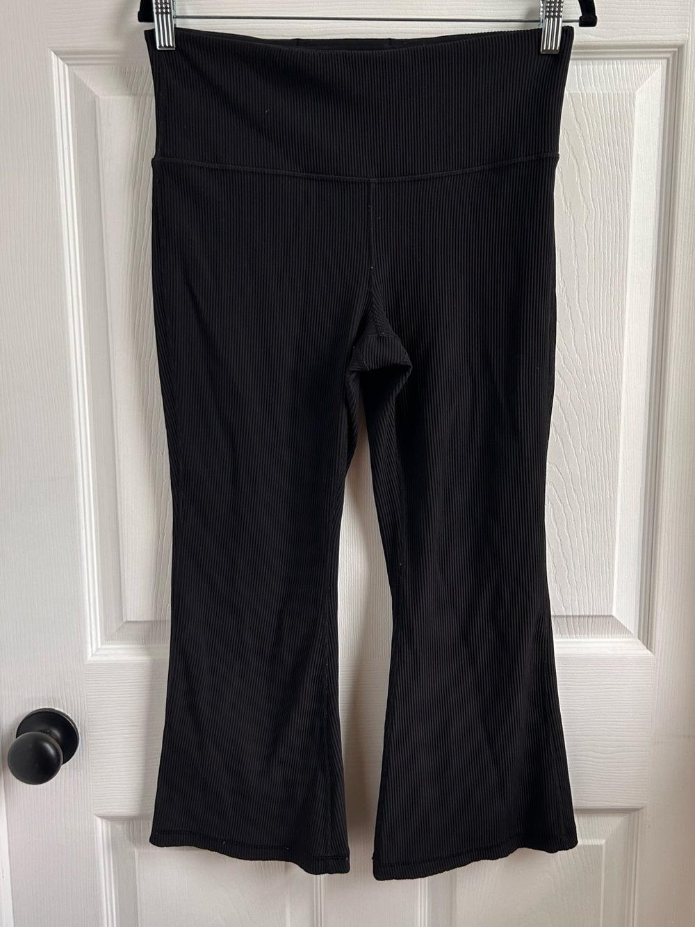 Athleta Elation Ribbed Crop Flare